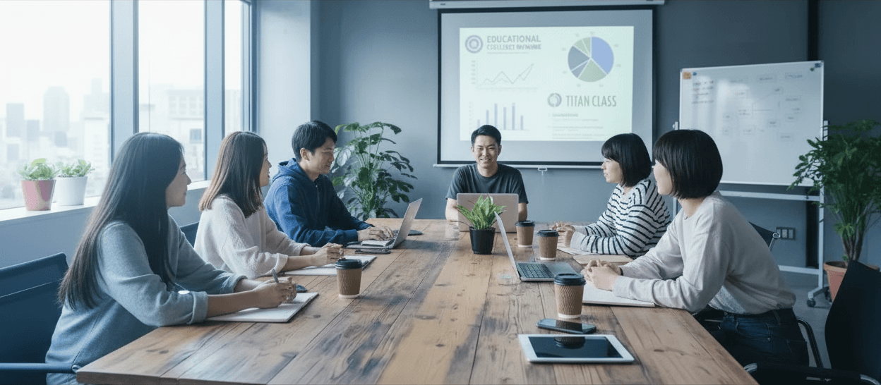 회의하는 이미지